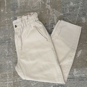 Zara high waisted paperboy baggy jeans